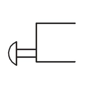 Actionneur à bouton poussoir pour distributeur hydraulique