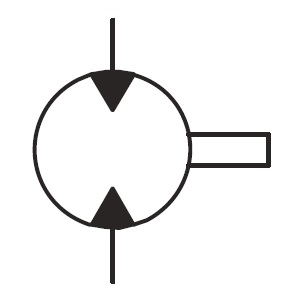 Moteur hydraulique à déplacement fixe bidirectionnel
